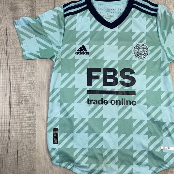 Leicester City Adidas 21/22 Away Football Shirt Soccer Jersey #5 Cardoza Small Q - Picture 2 of 11